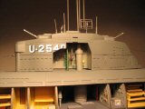 U2540 tengeralattjáró belső felépítés (fotó a makettről)