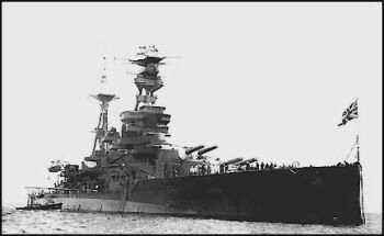A HMS Royal Oak (eredeto fotó)